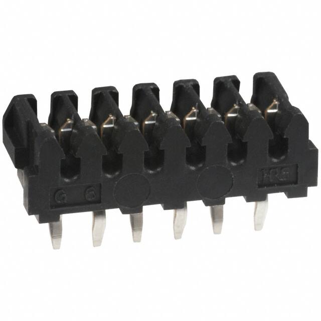 DF4-6PA-2R26 CONN WIRE IDC 6POS 26AWG PCB RA