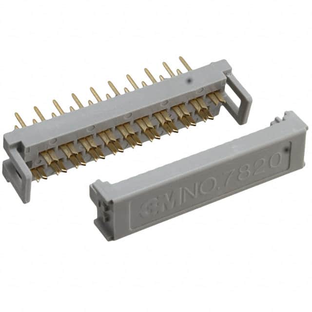 7820-0006PR CONN DIP HDR IDC 20P VERT