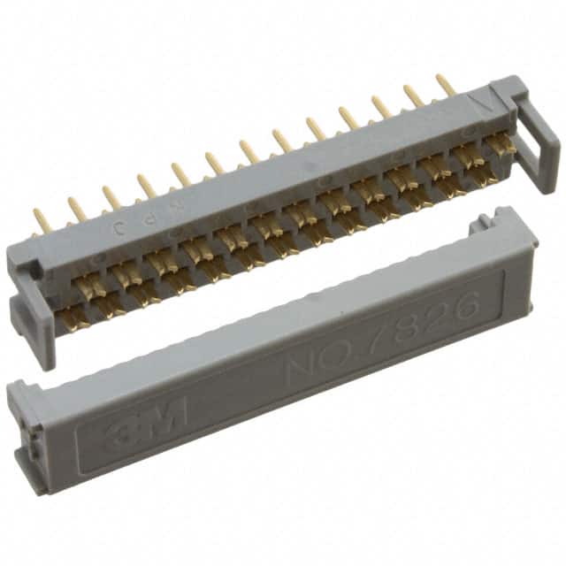 7826-0006PR CONN DIP HDR IDC 26P VERT
