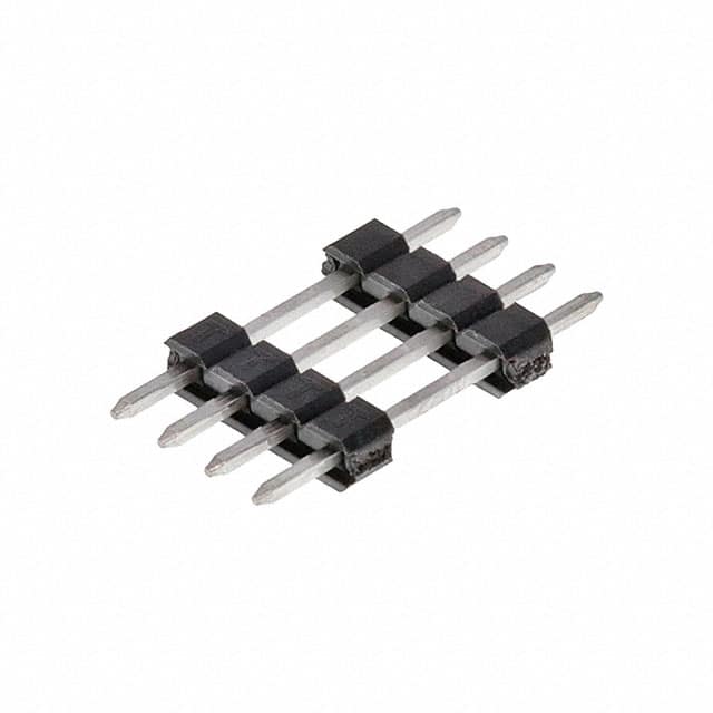 0879370406 CONN HDR 4POS 0.1 STACK T/H TIN