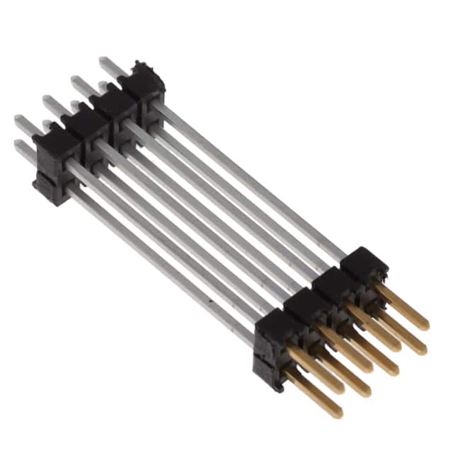 DW-04-13-F-D-935 CONN HDR 8POS 0.1 STACK T/H GOLD