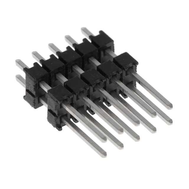 DW-05-09-T-D-300 CONN HDR 10POS 0.1 STACK T/H TIN