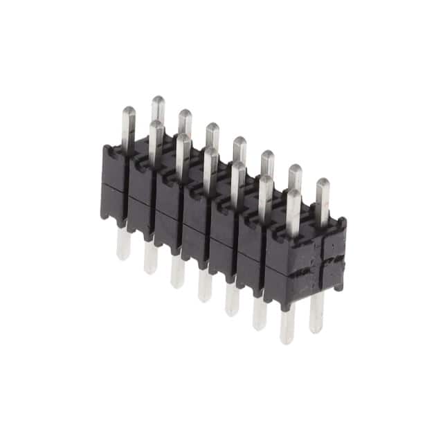 DW-07-07-T-D-200 CONN HDR 14POS 0.1 STACK T/H TIN