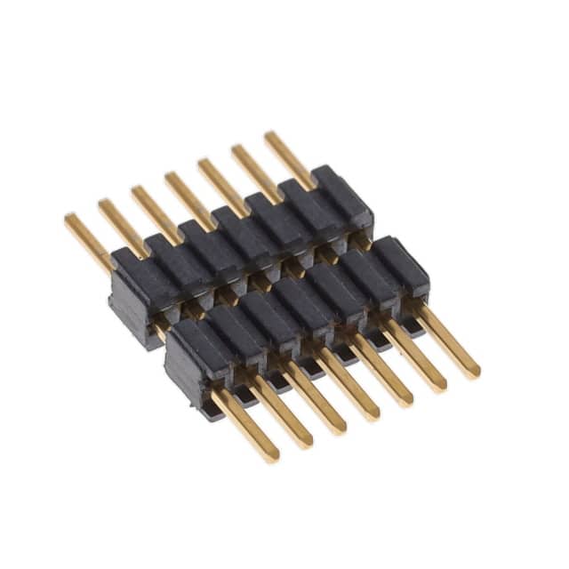 DWM-07-53-G-S-250 CONN HDR 7POS 0.05 STACK T/H