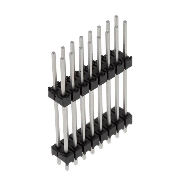 DW-08-13-T-D-750 CONN HDR 16POS 0.1 STACK T/H TIN