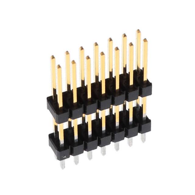 54122-108141100LF CONN HDR 14POS 0.100" STACK T/H