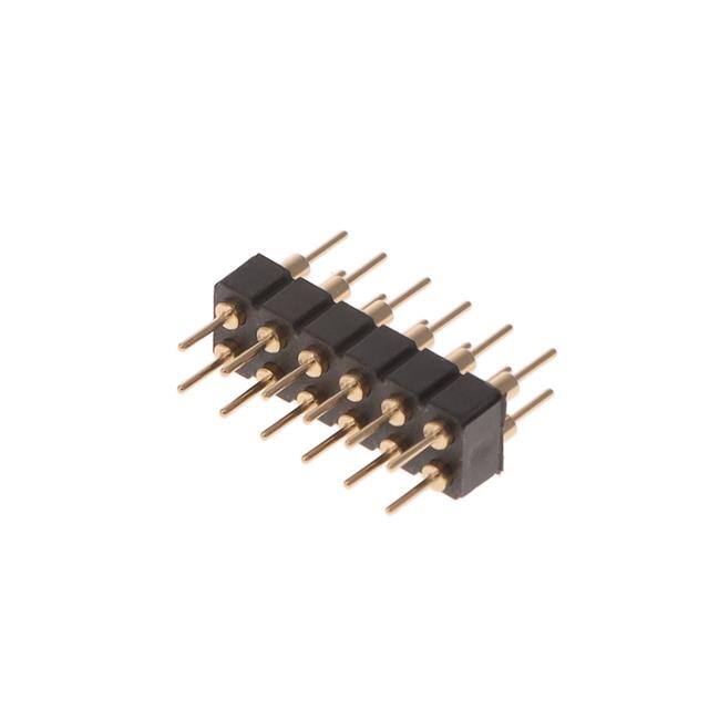 442-10-212-00-591000 CONN HDR 12POS 0.1 STACK T/H