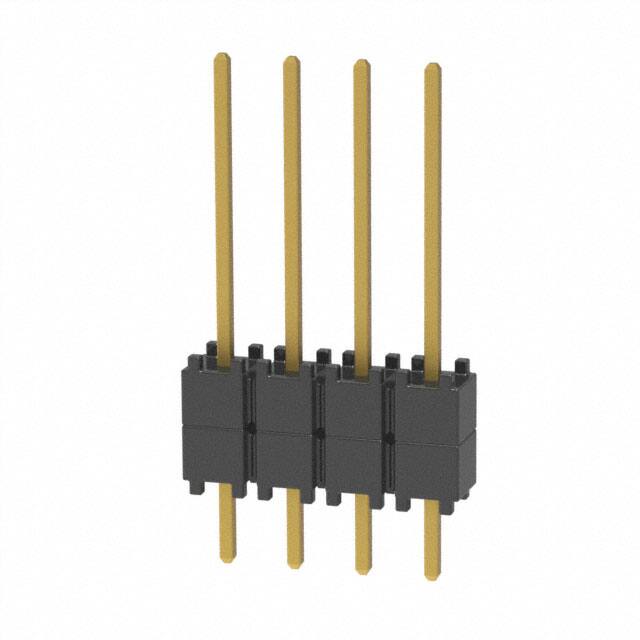 DW-04-09-G-S-200 CONN HDR 4POS 0.1 STACK T/H GOLD