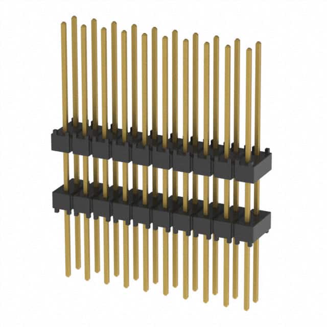 EW-10-13-G-D-400 CONN HDR 20POS 0.1 STACK T/H