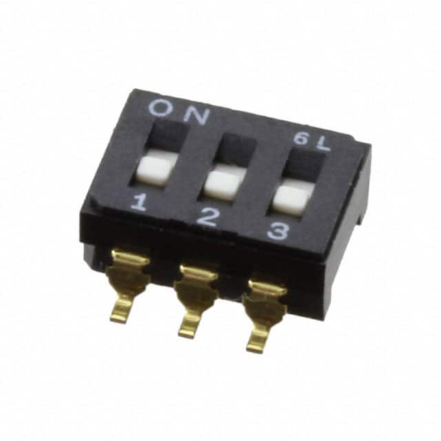 CFS-0301TB SWITCH DIP 3POS SPST 100MA 6V