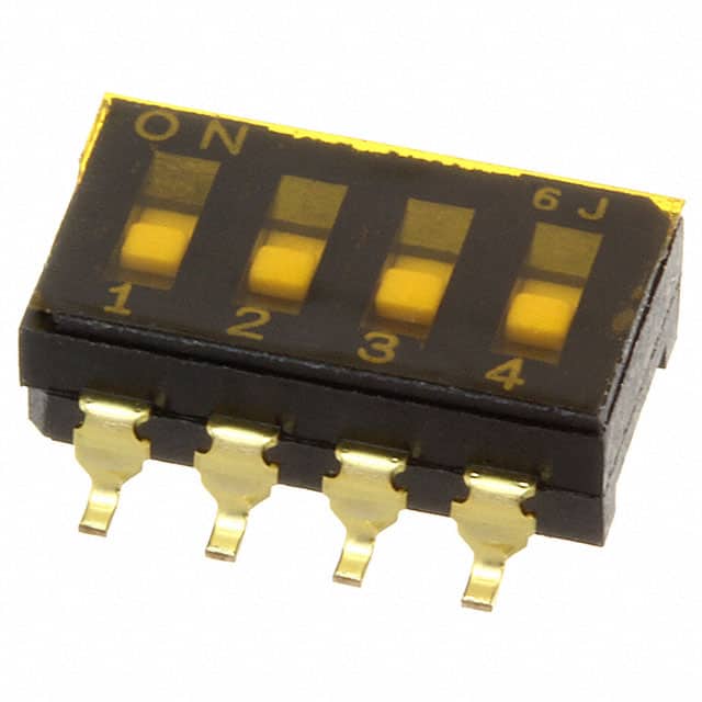 CFS-0400TB SWITCH DIP 4POS SPST 100MA 6V