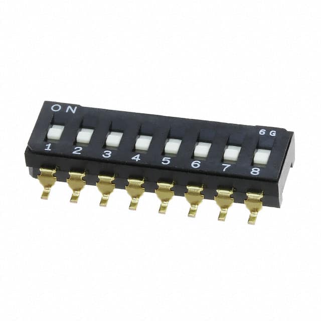 CFS-0801TB SWITCH DIP 8POS SPST 100MA 6V