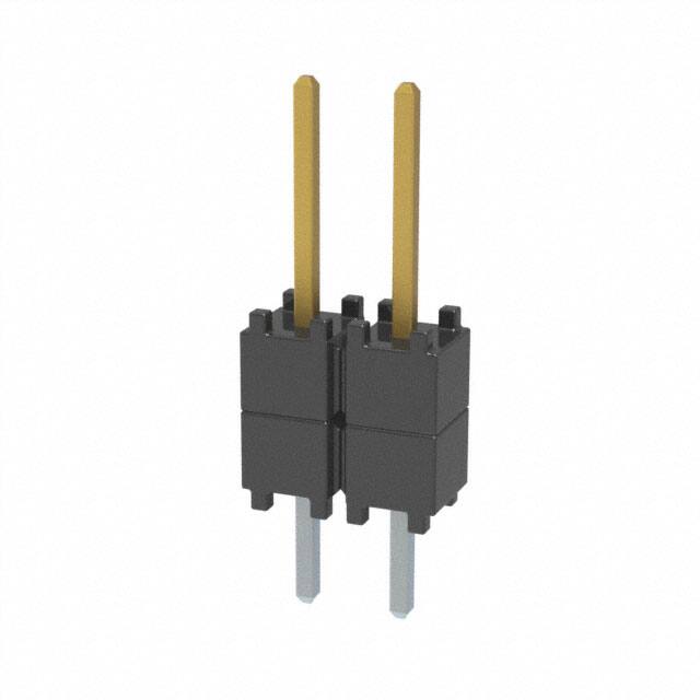DW-02-08-F-S-200 CONN HDR 2POS 0.1 STACK T/H GOLD