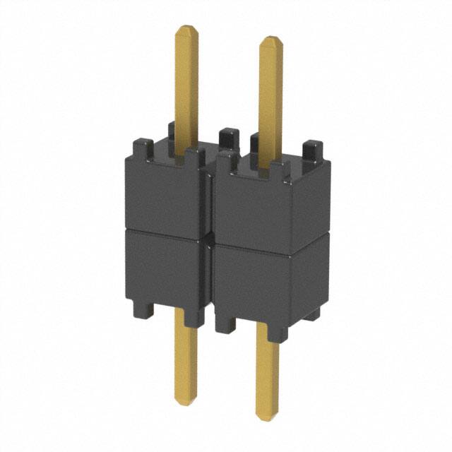 DW-02-07-G-S-200 CONN HDR 2POS 0.1 STACK T/H GOLD