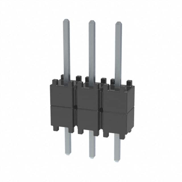 DW-03-08-T-S-200 CONN HDR 3POS 0.1 STACK T/H TIN