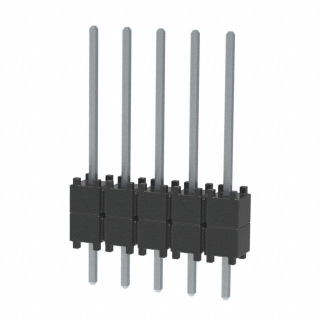 DW-05-09-T-S-200 CONN HDR 5POS 0.1 STACK T/H TIN