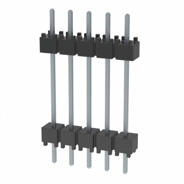 DW-05-10-T-S-600 CONN HDR 5POS 0.1 STACK T/H TIN