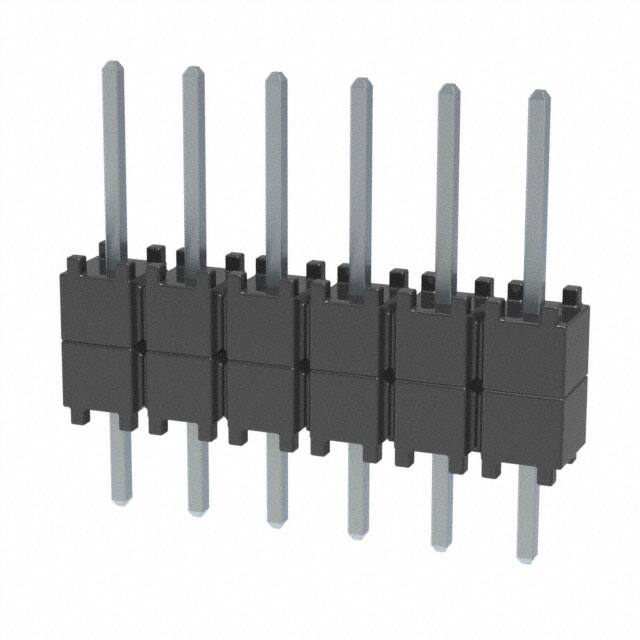DW-06-08-T-S-200 CONN HDR 6POS 0.1 STACK T/H TIN