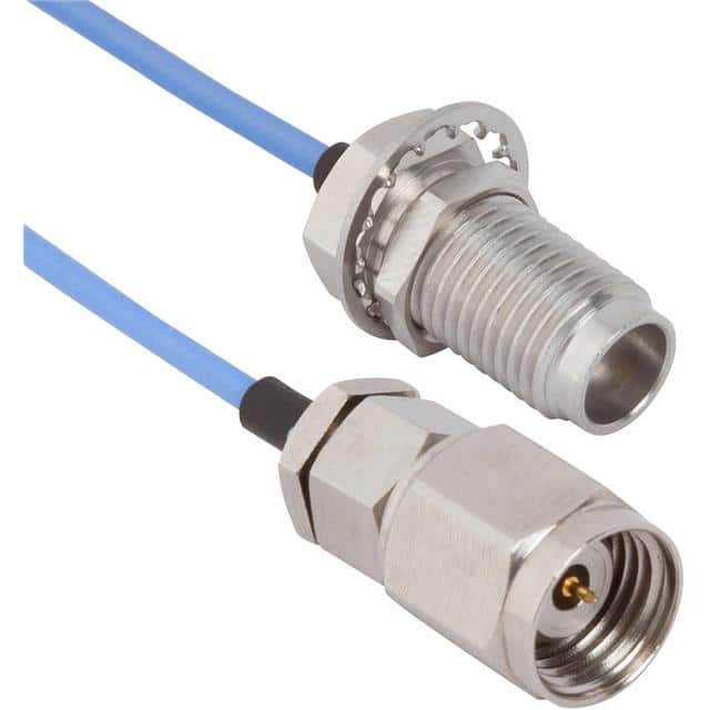 7016-0128 2.4MM FEMALE BULKHEAD TO 2.4MM M