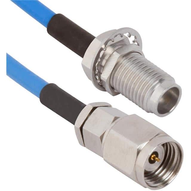 7016-0127 2.4MM FEMALE BULKHEAD TO 2.4MM M