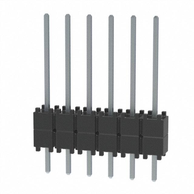 DW-06-09-T-S-200 CONN HDR 6POS 0.1 STACK T/H TIN