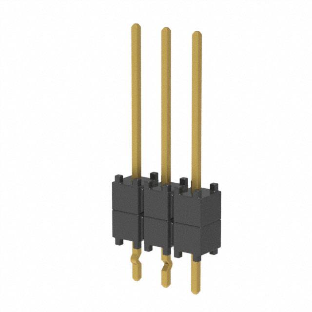 DW-03-09-G-S-200-LL CONN HDR 3POS 0.1 STACK T/H GOLD