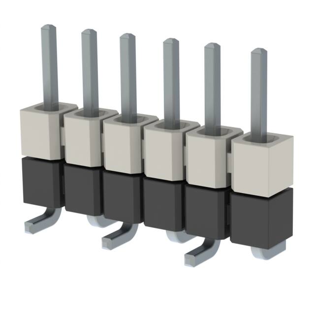 HW-06-08-T-S-250-SM-TR CONN HDR 6POS 0.1 STACK SMD TIN