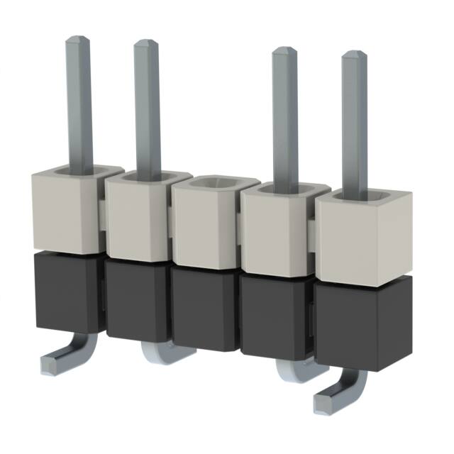 HW-05-08-T-S-250-SM-003-TR CONN HDR 5POS 0.1 STACK SMD TIN