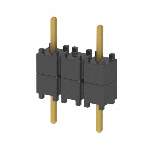 DW-03-07-G-S-200-002 CONN HDR 3POS 0.1 STACK T/H GOLD