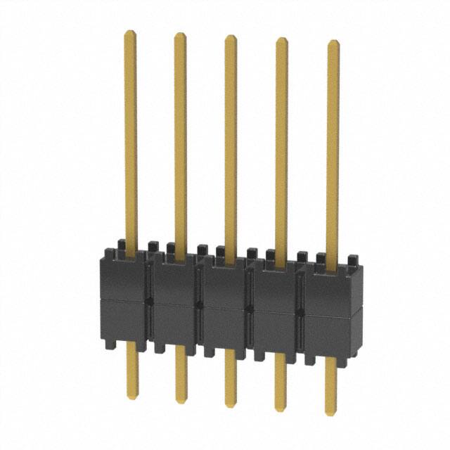 DW-05-09-G-S-200 CONN HDR 5POS 0.1 STACK T/H GOLD