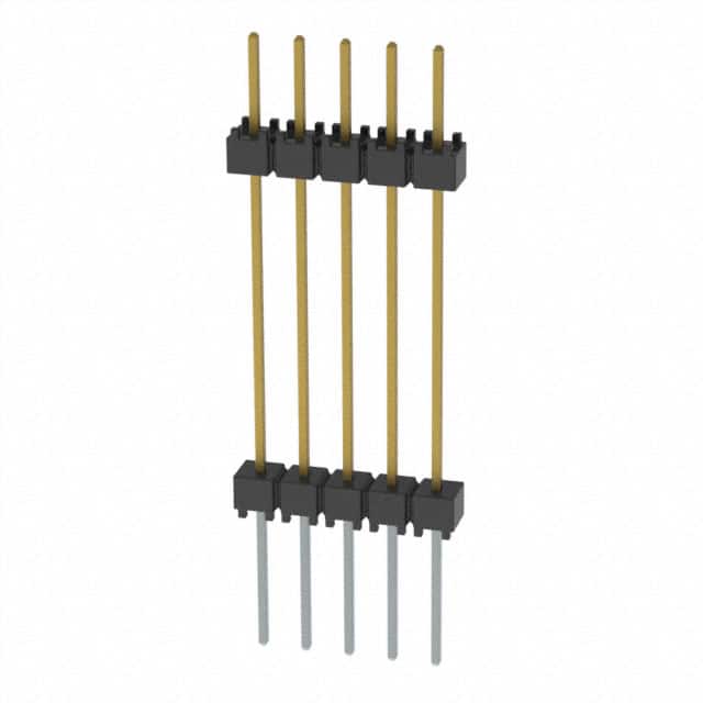 EW-05-14-L-S-900 CONN HDR 5POS 0.1 STACK T/H GOLD