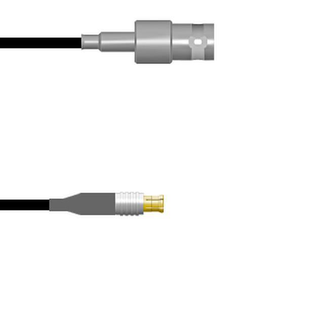 Q-0301F0003003i CBL ASY BNC-MCX J TO P RG174 3"
