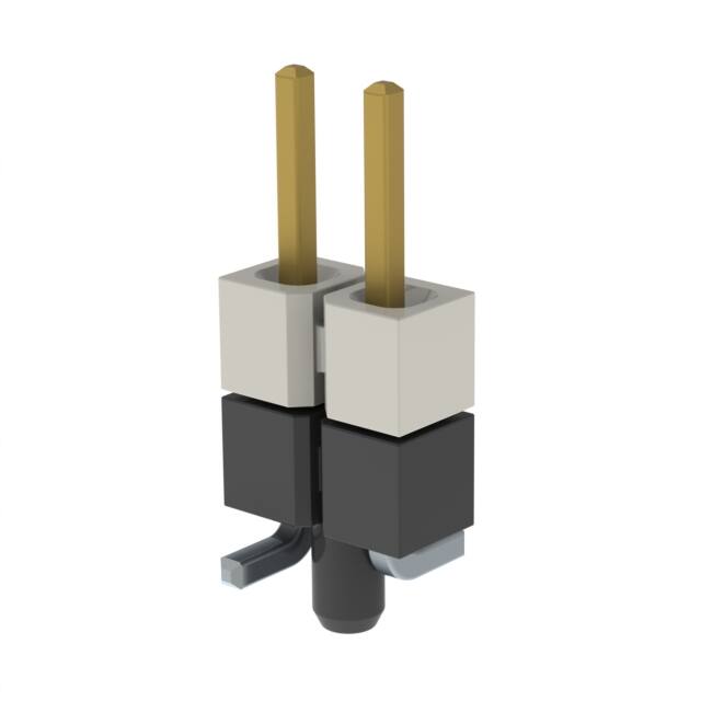 HW-02-08-F-S-250-SM-A CONN HDR 2POS 0.1 STACK SMD GOLD