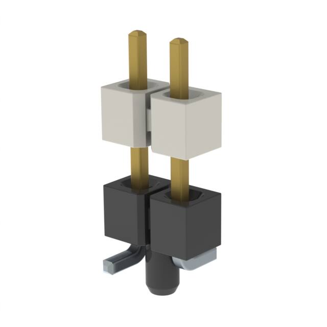 HW-02-17-L-S-314-SM-A CONN HDR 2POS 0.1 STACK SMD GOLD