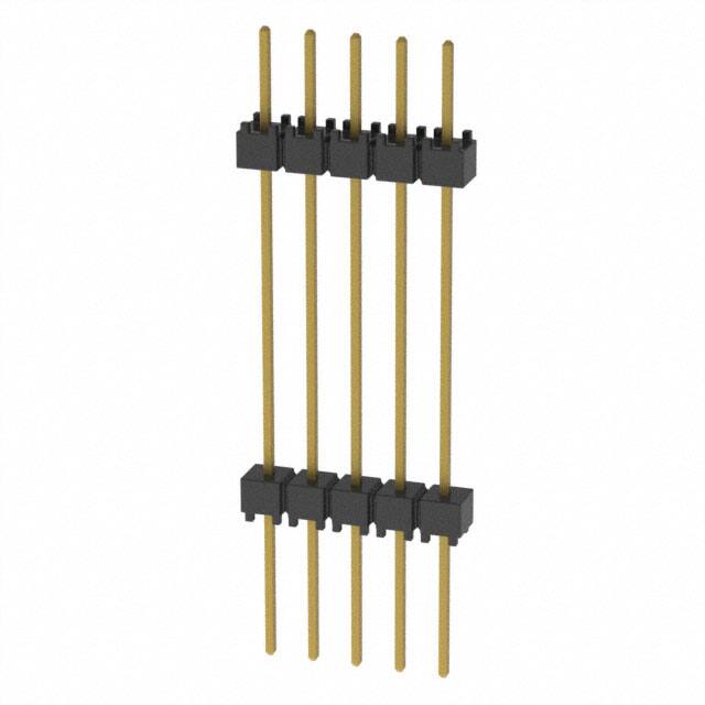 EW-05-14-G-S-900 CONN HDR 5POS 0.1 STACK T/H GOLD