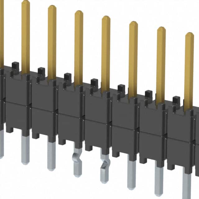 DW-10-08-F-S-200-LL CONN HDR 10POS 0.1 STACK T/H