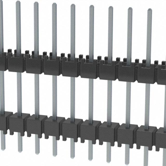 DW-16-10-T-S-450 CONN HDR 16POS 0.1 STACK T/H TIN