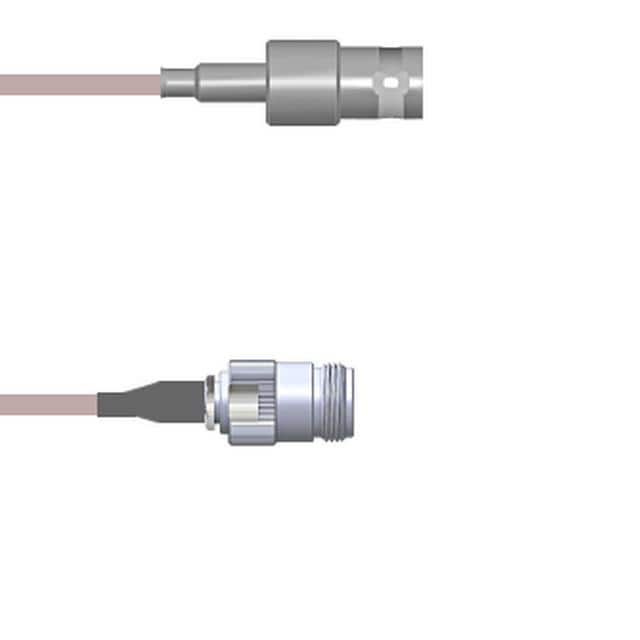 Q-030200005018i CBL ASSY BNC-N-TYP JCK RG316 18"