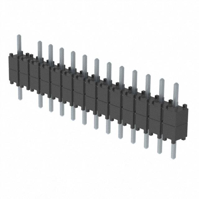 DW-14-07-T-S-200-002 CONN HDR 14POS 0.1 STACK T/H TIN