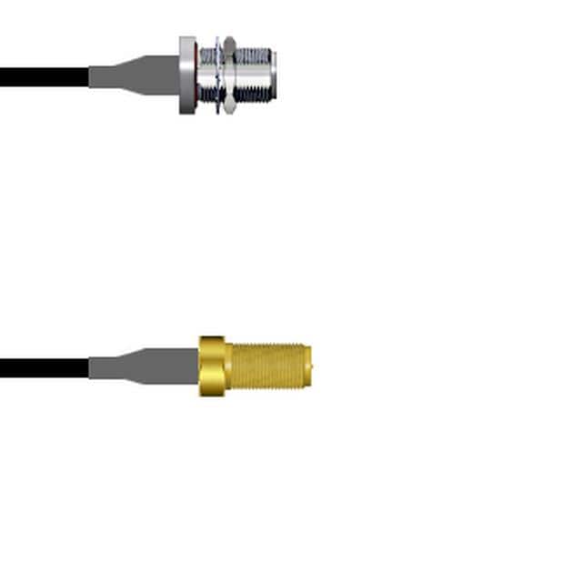 Q-1T0710003.25M CBL ASY RP-SMA TO N RG174 9.843"