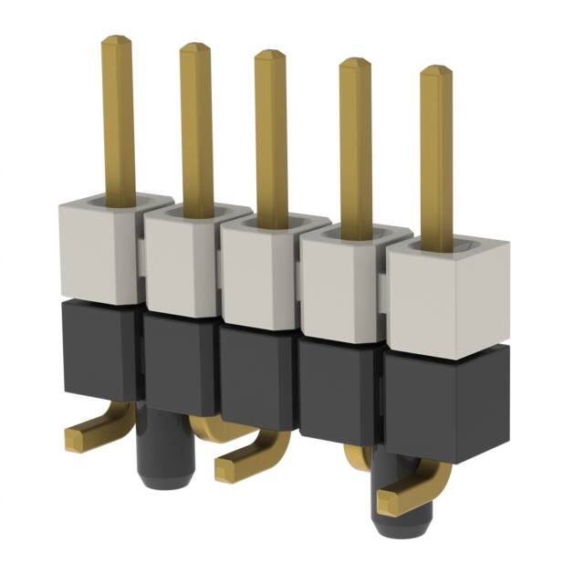 HW-05-16-G-S-250-SM-A CONN HDR 5POS 0.1 STACK SMD GOLD