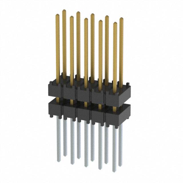 EW-05-12-L-D-250 CONN HDR 10POS 0.1 STACK T/H