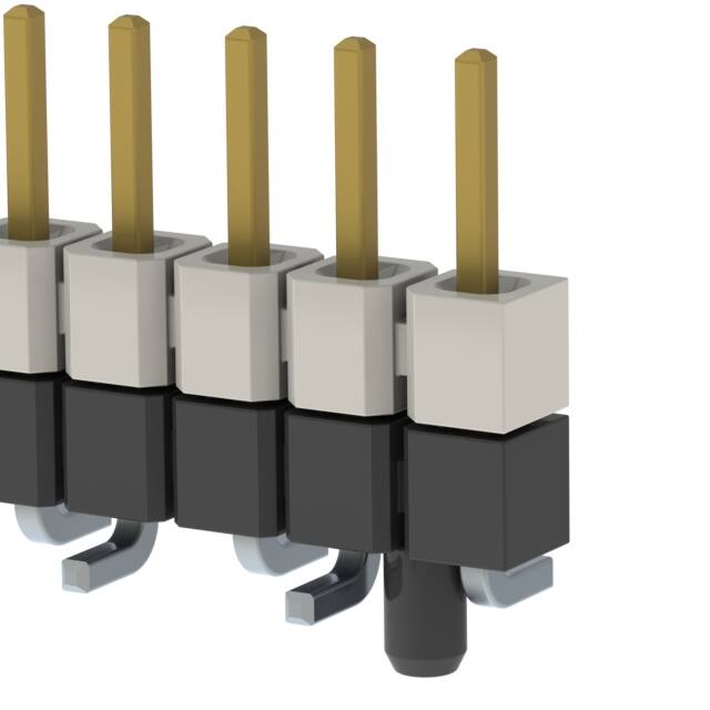 HW-08-08-F-S-250-SM-A CONN HDR 8POS 0.1 STACK SMD GOLD