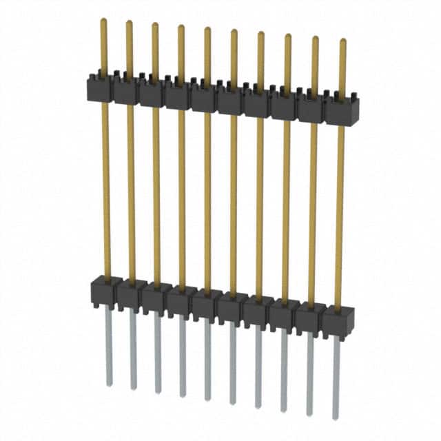 EW-10-14-L-S-900 CONN HDR 10POS 0.1 STACK T/H