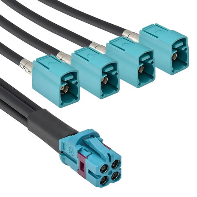 CA-BM04ZJ-4FJZ-3.3 CBL ASSY FAKRA JACK 1000MM
