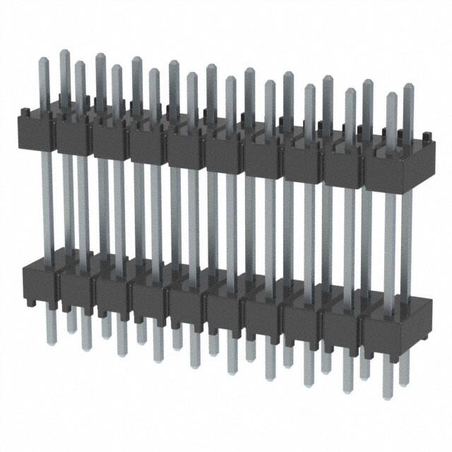 DW-10-10-T-D-500 CONN HDR 20POS 0.1 STACK T/H TIN