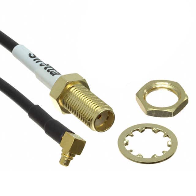 ASMK025X174S11 CBL ASSY SMA-MMCX RG174 9.843"