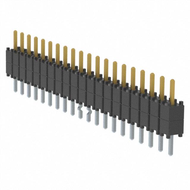 DW-20-07-F-S-200-LL CONN HDR 20POS 0.1 STACK T/H