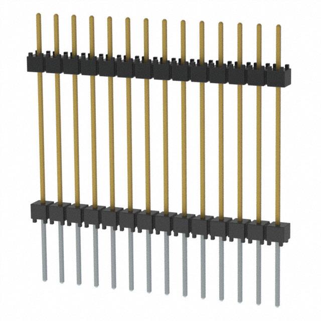 EW-14-14-L-S-900 CONN HDR 14POS 0.1 STACK T/H