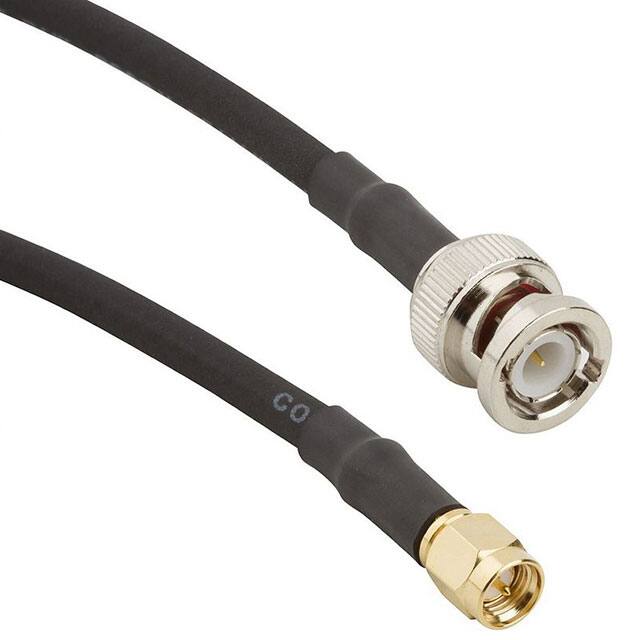 245101-04-18.00 CBL ASSY SMA-BNC PLUG RG58 18"